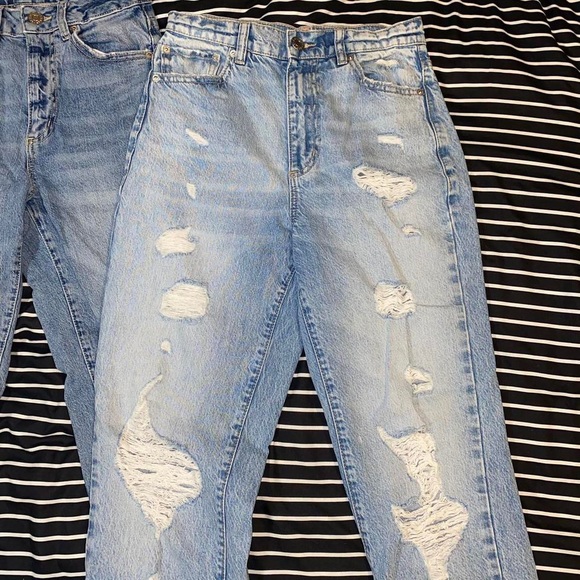 Garage straight leg ripped jeans - Picture 3 of 4